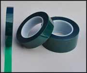 Polyester maskeertape groen 220°C